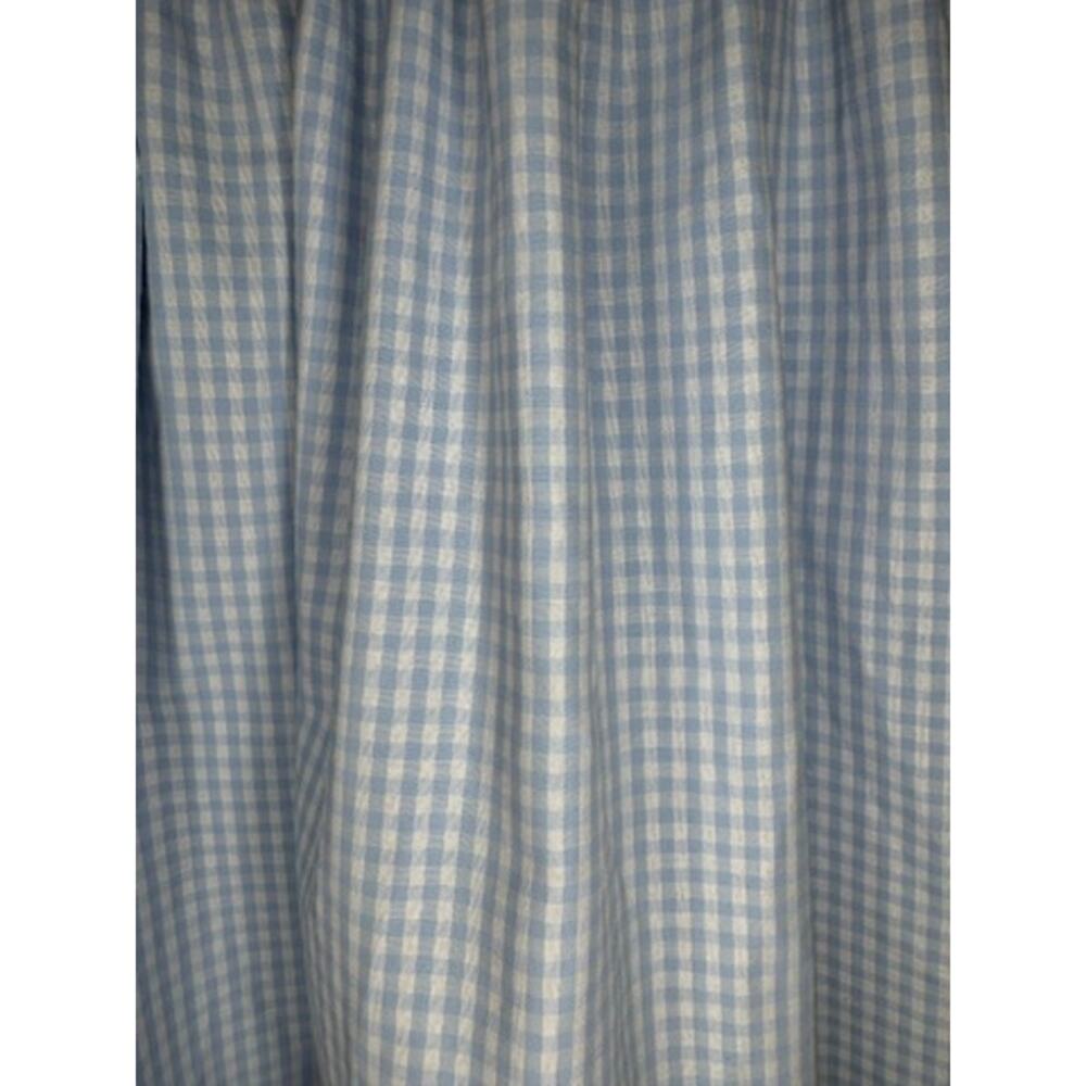 403. Sim & Sam Blue Gingham Sleeveless Fit & Flare Dress Size M - Picture 8 of 8